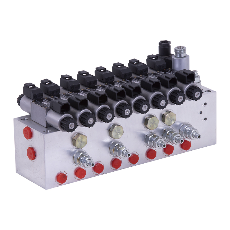 Bloco de válvula hidráulica modular